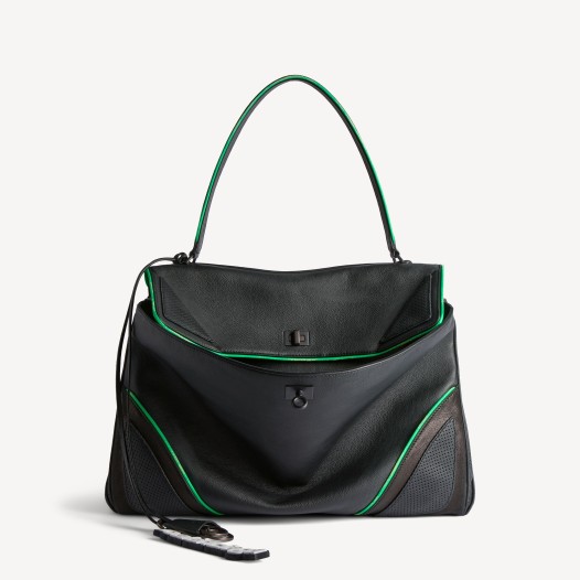 발렌시아가 남성 로데오 바이커 핸드백 라지 블랙 Balenciaga men Bag