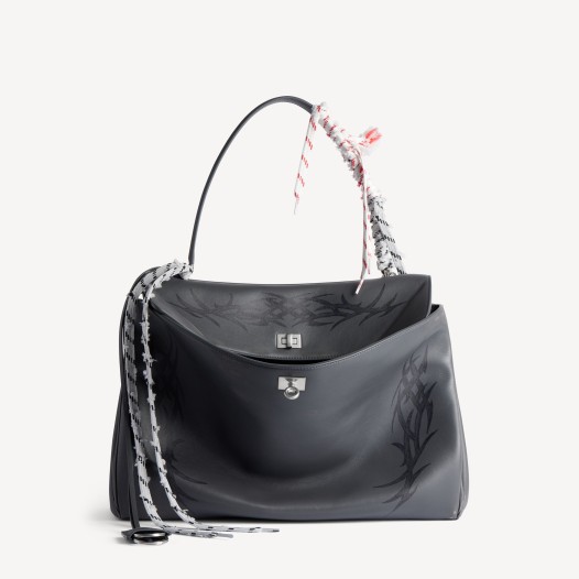 발렌시아가 남성 은장 로데오 핸드백 라지 그레이 Balenciaga men Bag