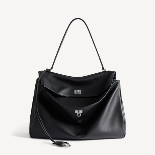 발렌시아가 남성 은장 로데오 핸드백 라지 블랙 Balenciaga men Bag