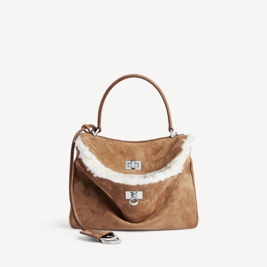 발렌시아가 여성 로데오 은장 핸드백 미니 노체 화이트 Balenciaga Women Bag