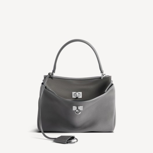 발렌시아가 여성 로데오 은장 핸드백 미니 그레이 Balenciaga Women Bag