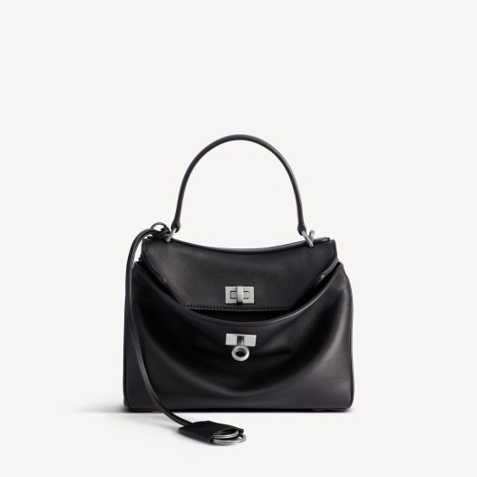 발렌시아가 여성 로데오 은장 핸드백 미니 블랙 Balenciaga Women Bag
