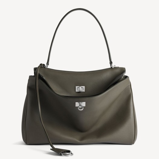 발렌시아가 여성 로데오 은장 핸드백 미디엄 카키 Balenciaga Women Bag