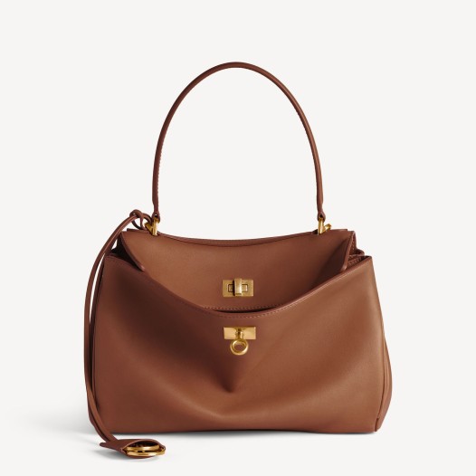 발렌시아가 여성 로데오 금장 핸드백 스몰 뉴 탠 Balenciaga Women Bag