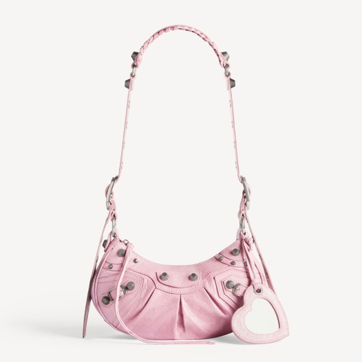 발렌시아가 여성 르 카골 램스킨 숄더백 라이트 핑크 XS Balenciaga Women Bag