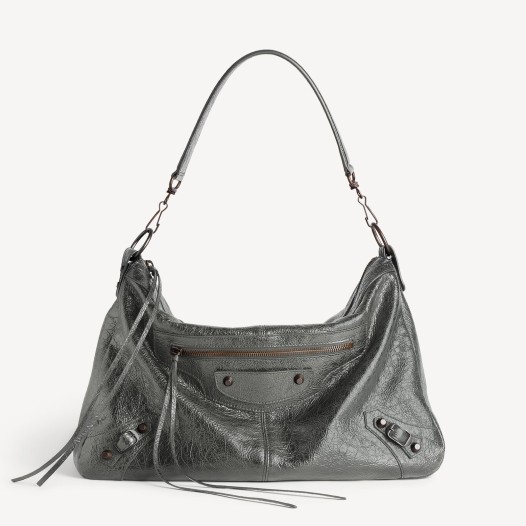 발렌시이가 남성 르 시티 모토 미디엄 볼케닉 록 Balenciaga Man Bag