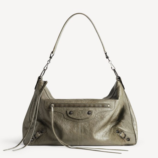 발렌시이가 남성 르 시티 모토 미디엄 아미그린 Balenciaga Man Bag