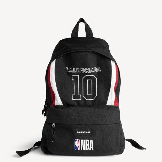 발렌시아가  남성 NBA 콜라보 익스플로러 나일론 백팩 블랙 Balenciaga Bag