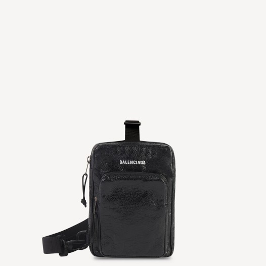 발렌시아가 남성 익스플로러 크로스바디 메신저 백 블랙 Balenciaga Bag