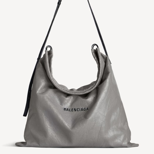 발렌시아가 남성 런웨이 쇼퍼 파우치 라지 그레이 Balenciaga Bag