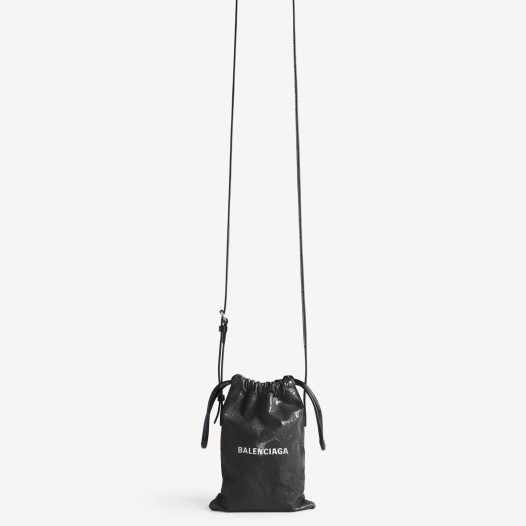 발렌시아가 남성 쇼퍼 폰 홀더 블랙 Balenciaga Bag