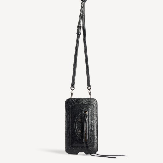 발렌시아가 여성 르 시티 버티컬 폰 홀 블랙 Balenciaga Bag