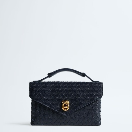 보테가베네타 여성 놋 락 숄더백 미드나잇 Bottega Veneta Womens