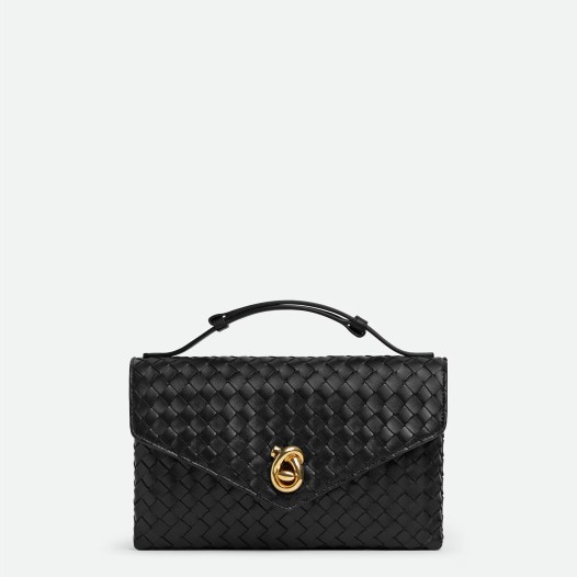 보테가베네타 여성 놋 락 숄더백 블랙 Bottega Veneta Womens