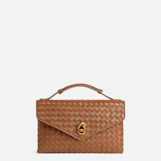 보테가베네타 여성 놋 락 숄더백 엠버 Bottega Veneta Womens