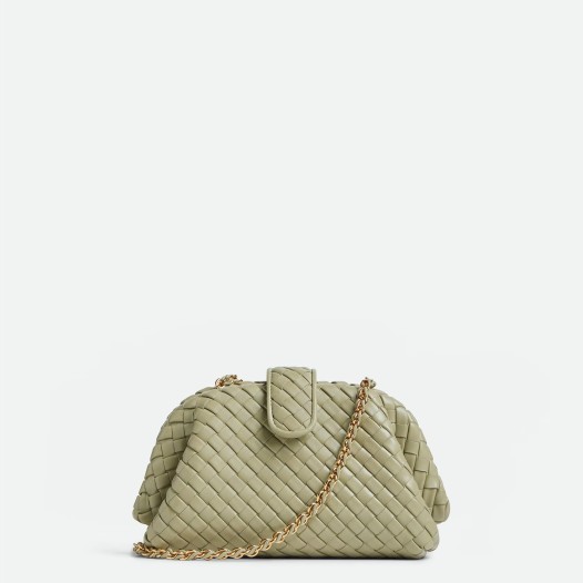 보테가베네타 여성 로렌 1980 체인 스몰 클러치 숄더백 트래버틴 Bottega veneta Womens