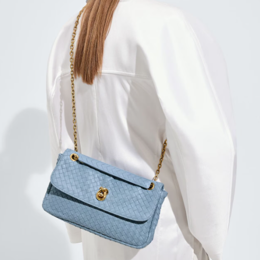보테가베네타 여성 매디슨 램스킨 숄더백 미네랄 Bottega veneta Womens