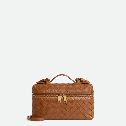 보테가베네타 여성 뱅뱅 베니티 케이스 숄더백 엠버 Bottega veneta Womens