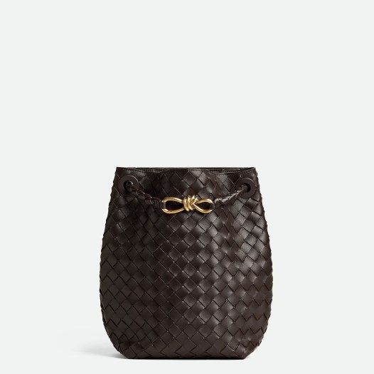 보테가베네타 여성 안디아모 스몰 램스킨 버킷백 폰단트 Bottega veneta Womens