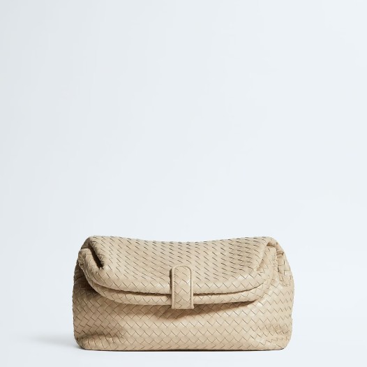 보테가베네타 로렌 1980 알토 클러치 백 에크루 Bottega veneta Womens