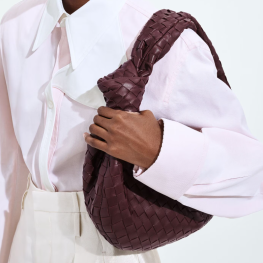 보테가베네타 여성 라지 클래식 백 딥 마호가니 Bottega veneta Womens