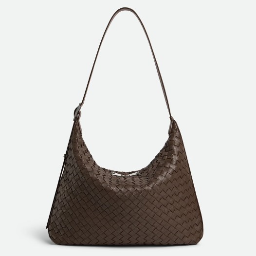 ★보테가베네타 남성 인트레치아토 미디엄 트래블러 호보 백 올드우드 Bottega veneta Mens Traveller Bag
