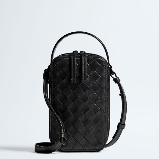 보테가베네타 남여 겟어웨이 휴대폰 파우치 블랙 네로오파고 Bottega veneta Bag