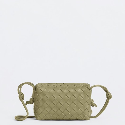 보테가베네타 여성 숄더 미니 루프 카메라 백 트래버틴 Bottega Veneta Bag