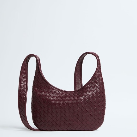 보테가베네타 남성 스몰 베네토 크로스바디 백 딥 마호가니 Bottega veneta Bag