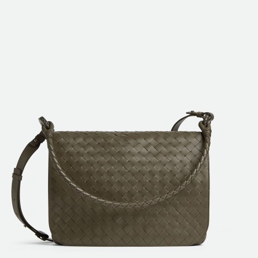 보테가베네타 남성 숄더 스몰 스윙 메신저 백 사이프러스 Bottega Veneta Mens Bag