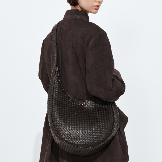 보테가베네타 인트레치아토 미디엄 오베토 호보백 에스프레소 Bottega Veneta Bag