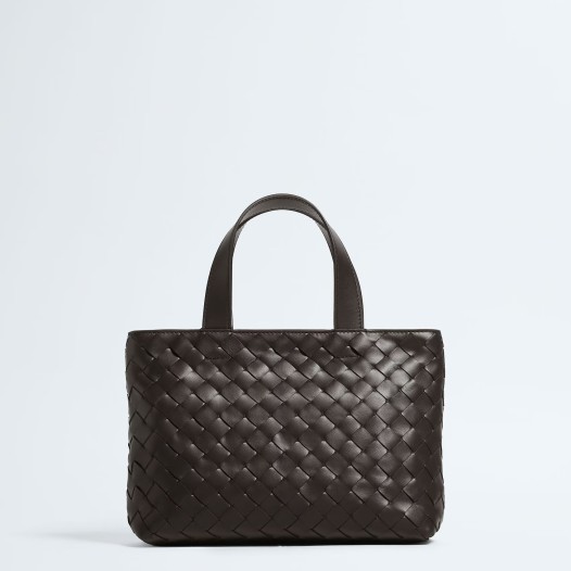 보테가베네타 남성 미니 인트레치아토 지퍼 토트 백 폰단트 Bottega Veneta Bag