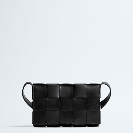 보테가베네타 남성 인트레치오  크로스바디 블랙 카세트 백 Bottega veneta Mens Bag