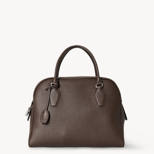더로우 여성 The 토트 Row India 인디아 12 가죽 백 딥 브라운 W1595L129DEOS