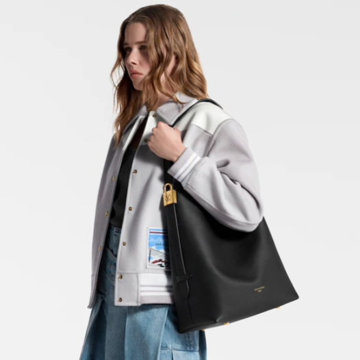 ★루이비통 여성 로우 키 호보 MM M24856 Louis vuitton Womens Low Key Hobo PM 블랙
