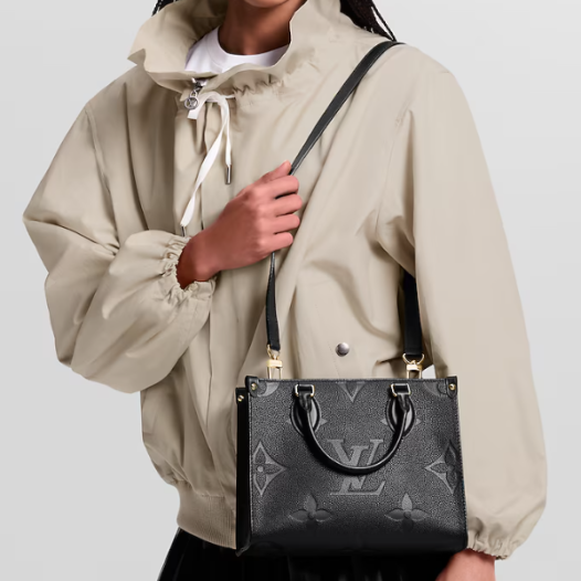 루이비통 여성 온더고 PM M45653 Louis vuitton Womens OnTheGo PM-블랙
