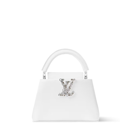 루이비통 NEW 여성 웨딩 카퓌신 미니 M28462 Louis vuitton Womens Capucines Mini-화이트