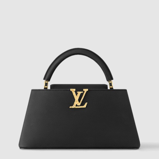 ★루이비통 여성 카퓌신 이스트 웨스트 MM M24664 Louis vuitton Womens Capucines EW MM-블랙