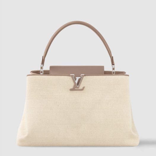 ★루이비통 여성 카퓌신 GM 수플 M24619 Louis vuitton Womens Capucines GM Souffle-베이지