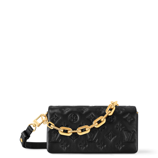 루이비통 여성 포쉐트 쿠상 M83359 숄더백 Louis vuitton Womens Pochette Coussin-블랙