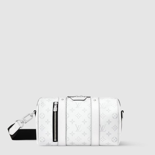 루이비통 남성 시티 키폴  M27644 Louis vuitton Mens City Keepall-옵틱 화이트