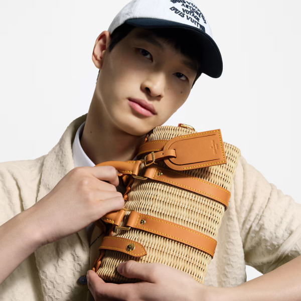 루이비통 남성 키폴 반둘리에 25M14455 Louis vuitton Mens Keepall Bandoulière 25-베이지