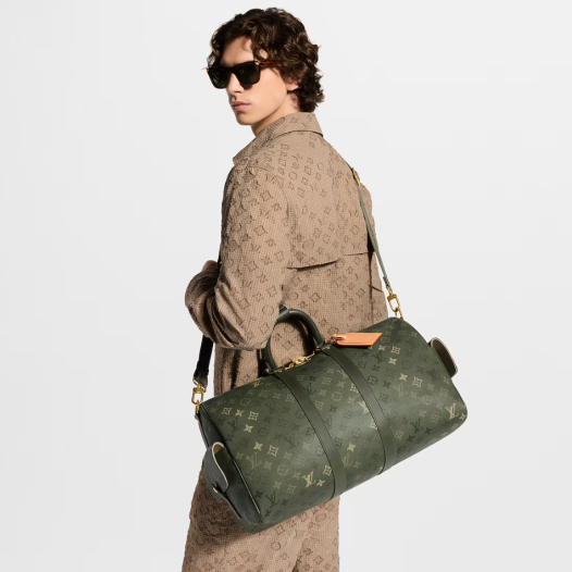 루이비통 남성 키폴 반둘리에 45 M29158 Louis vuitton Mens Keepall Bandoulière 45-카키 그린