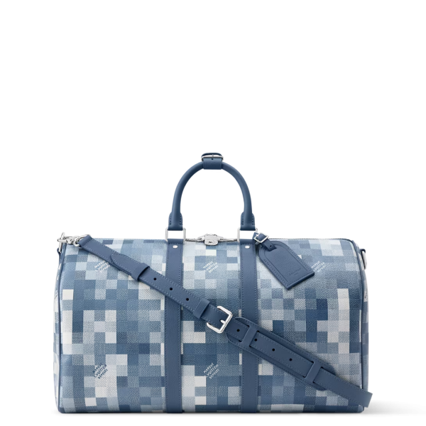 루이비통 남성 키폴 반둘리에 45 M29601 Louis vuitton Mens Keepall Bandoulière 45-다미에 블루