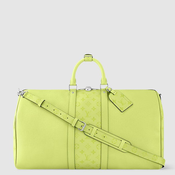 루이비통 남성 키폴 반둘리에 55 M14123 Louis vuitton Mens Keepall Bandoulière 55-레몬 옐로우