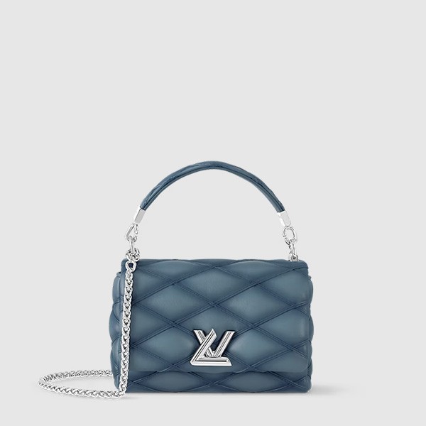 루이비통 여성 GO.14 M12434 숄더백 - Louis vuitton Womens GO-14 PM-데님 블루