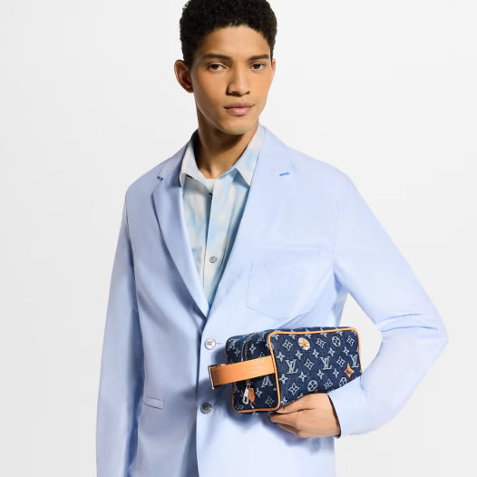 루이비통 남성 락커 돕 키트 M28363 - Louis vuitton Mens Locker Dopp Kit-데님 블루