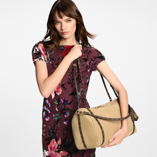 루이비통 남성 여성 스웨이드 익스프레스 MM M26358 - Louis vuitton Womens Express MM-헤이즐럿